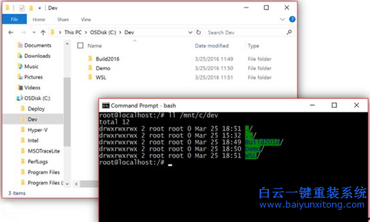 win10怎么開啟linux命令,win10系統怎么開啟ba步驟