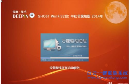 win7系統(tǒng)安裝，深度技術(shù)，ghost win7步驟