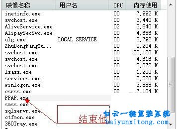 win8系統(tǒng)PPAP.exe進程如何刪除步驟