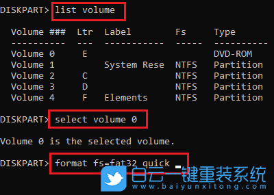 Diskpart命令,磁盤屬性錯誤步驟