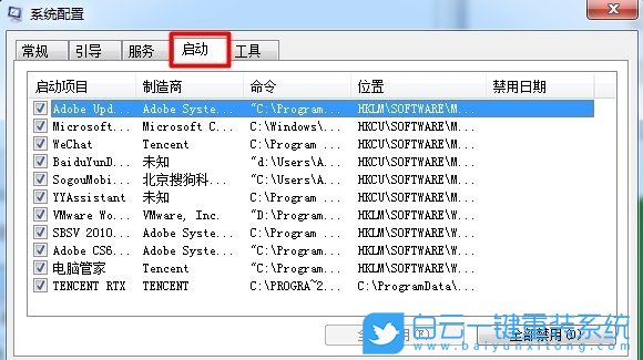 Win7,開(kāi)機(jī)啟動(dòng)項(xiàng),啟動(dòng)項(xiàng)設(shè)置步驟