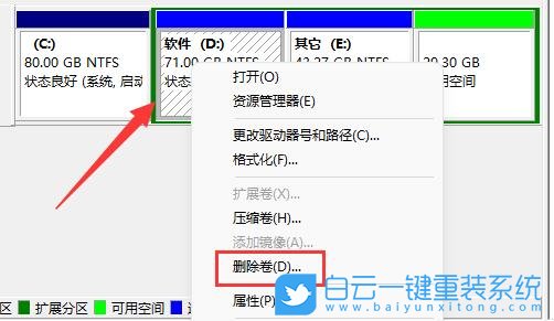 Win11,磁盤管理,磁盤分區步驟