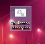 Win10,Application,Identity步驟